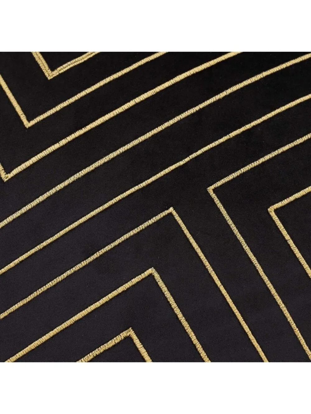 Luxurious Black Velvet Throw Pillow Cover 20x20 Inch with Hidden Zipper Closure